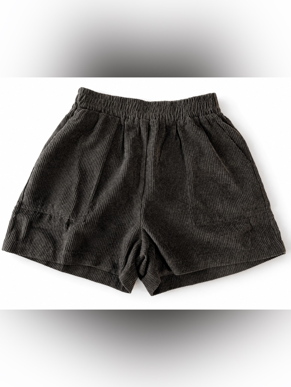 Entro Black Textured Corduroy Lounge Shorts – NWT – Medium